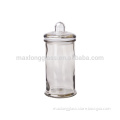 Glass Storage jar 1.5L with light amber color